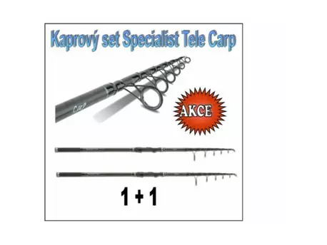 SAENGER Kaprový set Specialist Tele Carp Model 3,60m / 2,75lb