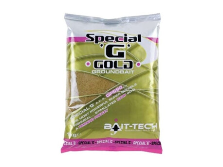 BAIT-TECH Krmítková směs Groundbait Special G Gold 1kg