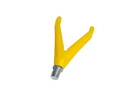 Daemons rohatinka plastová s čepem W3/8" žlutá varianta: přední "V"