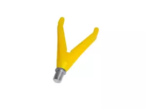 Daemons rohatinka plastová s čepem W3/8" žlutá varianta: přední "V"