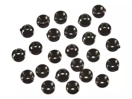 GIANTS FISHING Hlavičky černé - Beads Black 3,3mm/1000ks