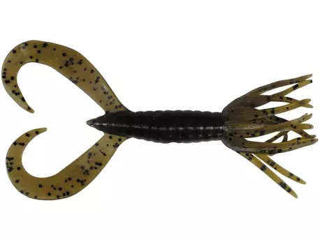 Keitech: Gumová nástraha Little Spider 3" 7,6cm 1,7g Green Pumpkin PP 8ks