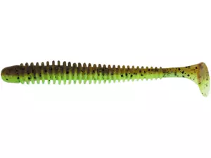 Keitech: Gumová nástraha Swing Impact 2,5" 6,3cm 1,3g Green Pumpkin PP/Chart 1ks VÝPRODEJ
