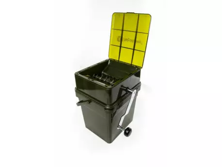 RidgeMonkey Drtička Advanced Boilie Crusher + 17 l Modular Bucket