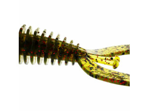Westin: Gumová nástraha RingCraw Curltail 9cm 6g Motoroil Pepper 5ks