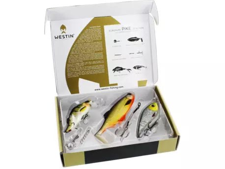 Westin Dárková sada nástrah Gift Box European Pike Selection 2018 Small