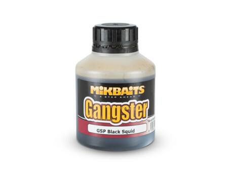 MIKBAITS Gangster booster 250ml - GSP Black Squid