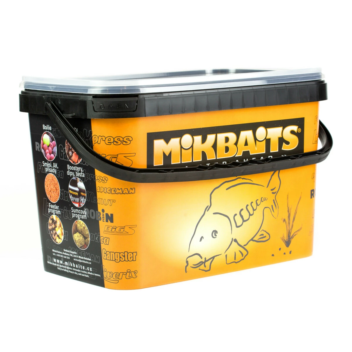 MIKBAITS eXpress boilie 2,5kg - Mandarinka 20mm