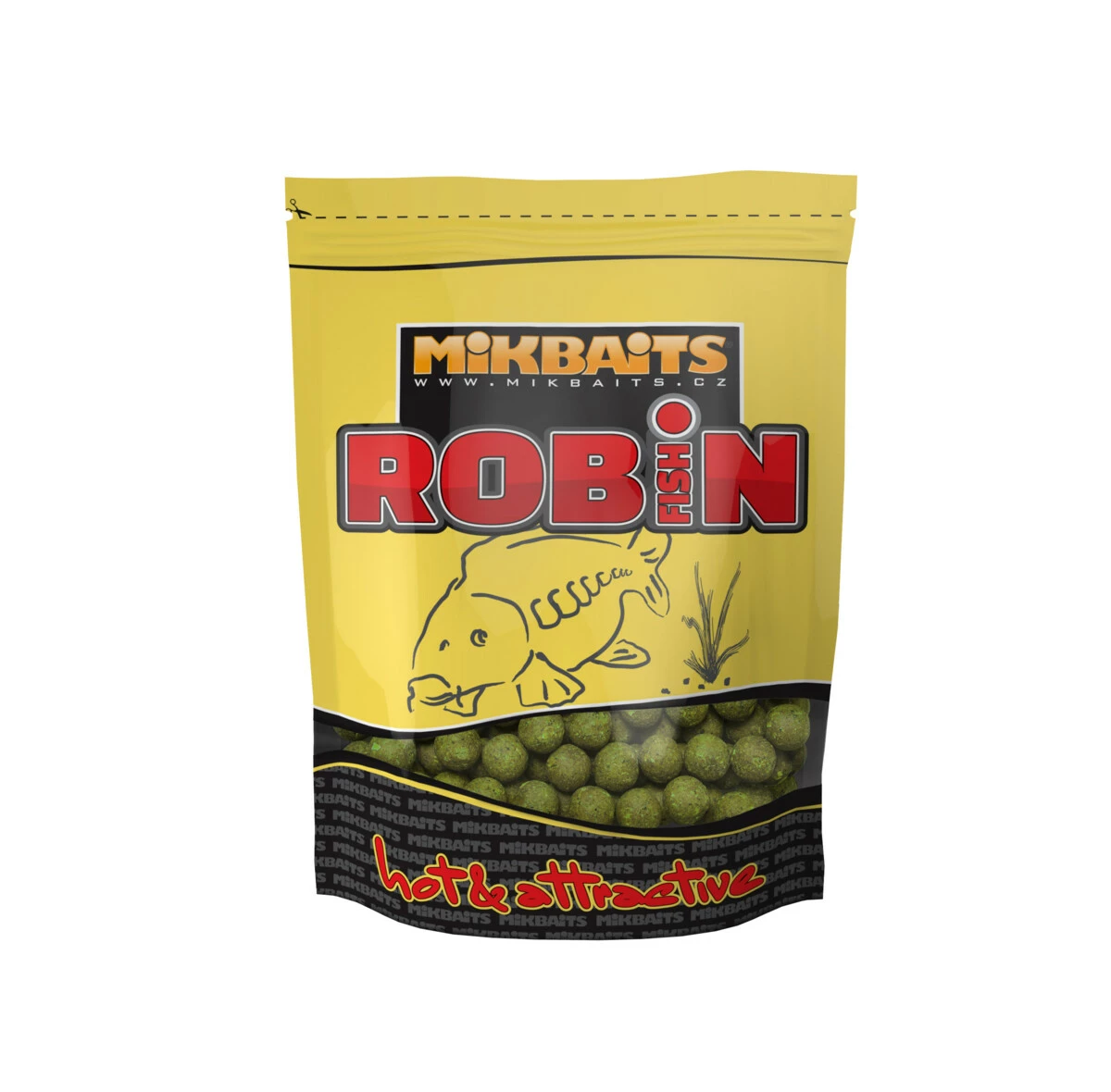 MIKBAITS Robin Fish boilie 300g - Monster Halibut 20mm