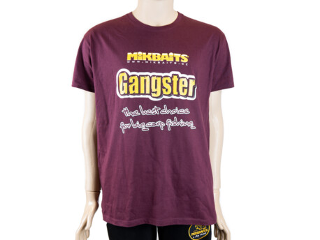Mikbaits oblečení - Tričko Gangster burgundy 3XL