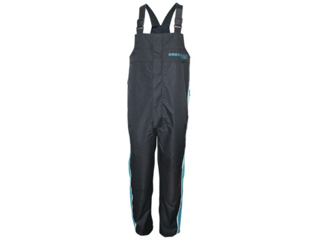 Drennan voděodolné kalhoty 25K Waterproof Salopettes Aqua/Black M