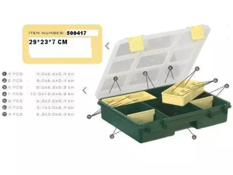 Laser Fish Krabička Organizer 29x23x7cm