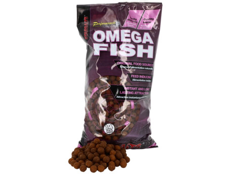 STARBAITS Boilie potápivé Omega Fish 2,5kg