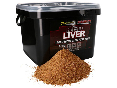 STARBAITS Method & Stick Mix Red Liver 1,7kg