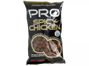 STARBAITS Boilie potápivé Pro Spicy Chicken 1kg VÝPRODEJ