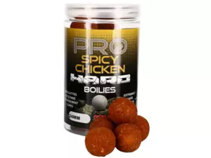 STARBAITS Hard Boilies Pro Spicy Chicken 200g VÝPRODEJ