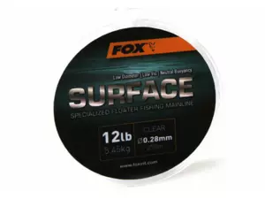 FOX plovoucí vlasec Surface Floater Mainline - Clear