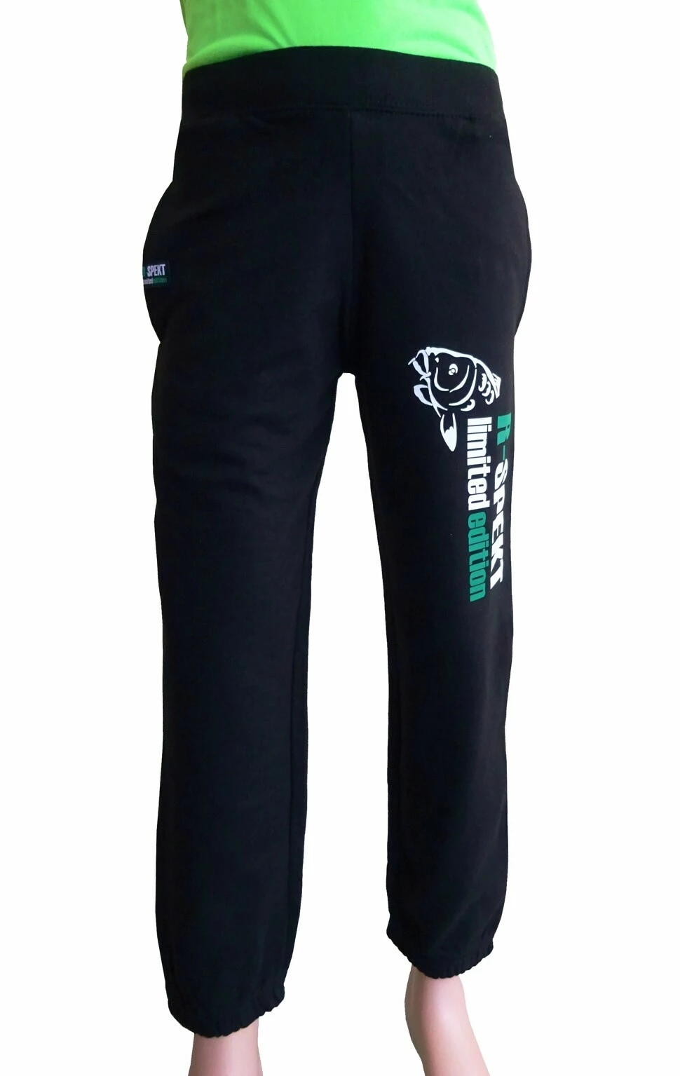 R-SPEKT Dětské tepláky Carper Kids black