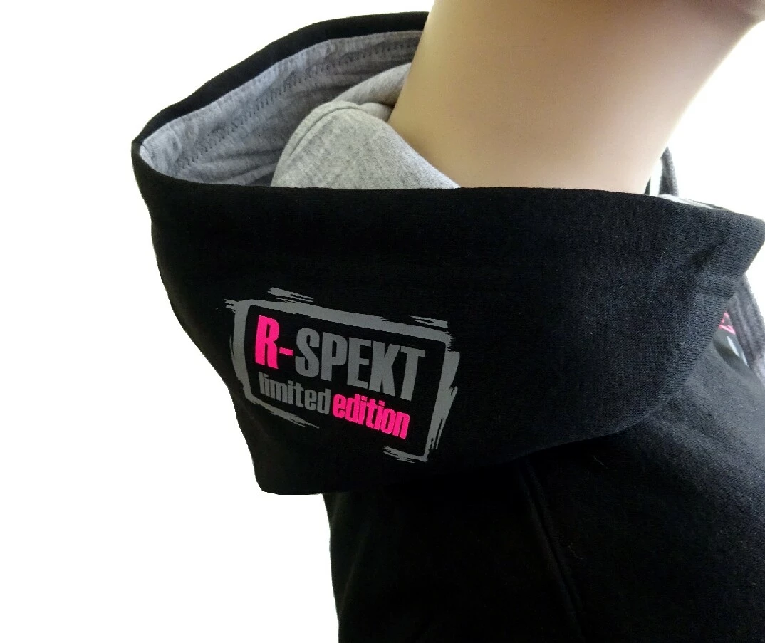 R-SPEKT Mikina s kapucí Lady Carper black