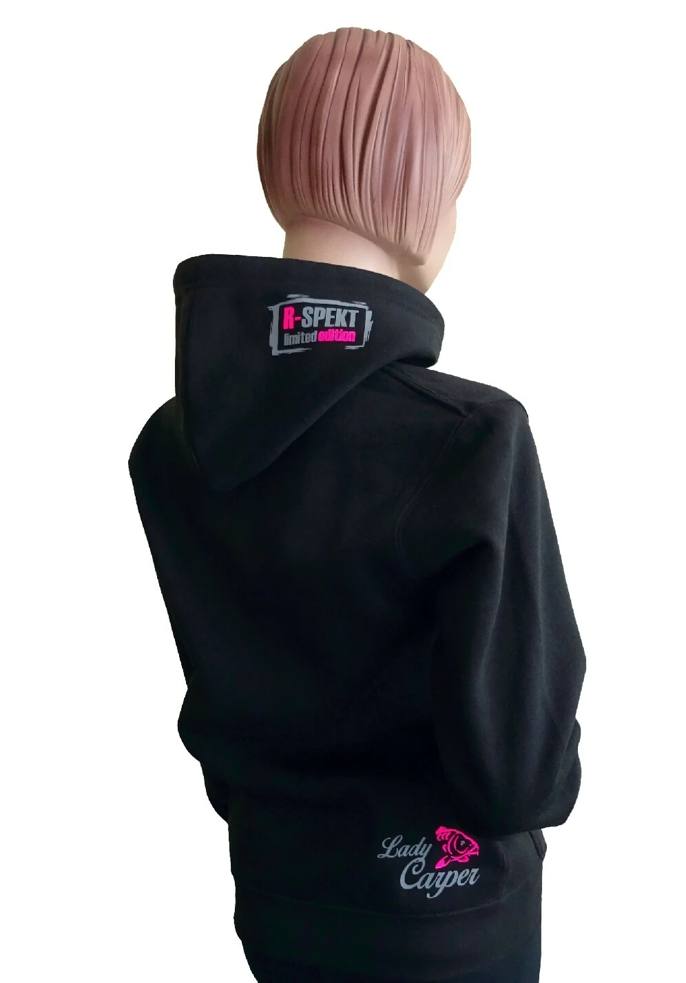 R-SPEKT Mikina s kapucí Lady Carper black