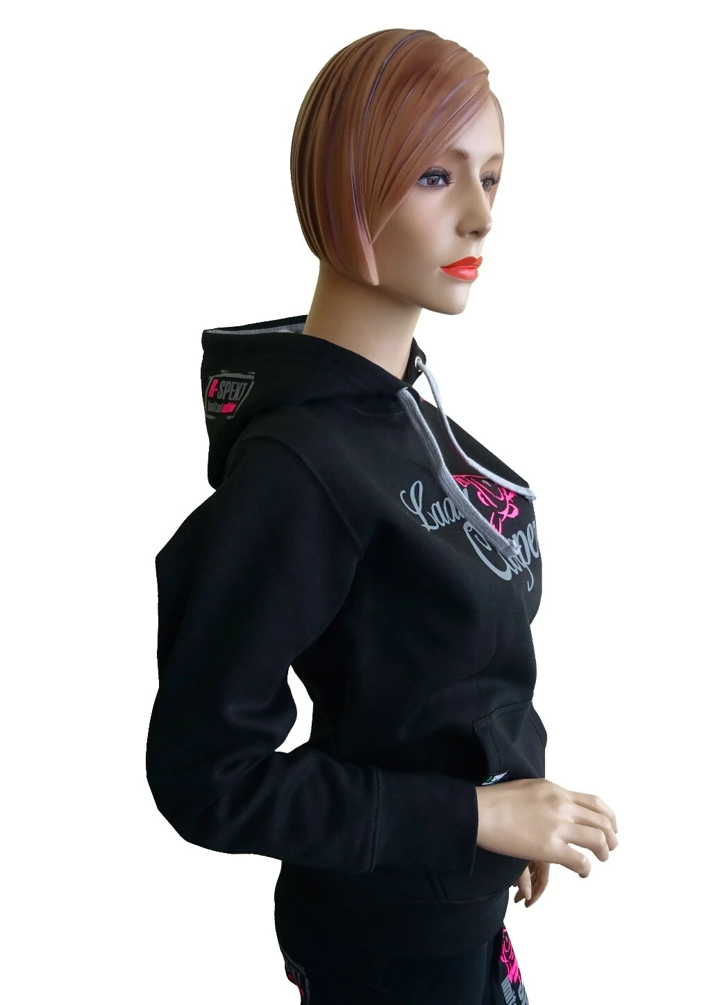 R-SPEKT Mikina s kapucí Lady Carper black