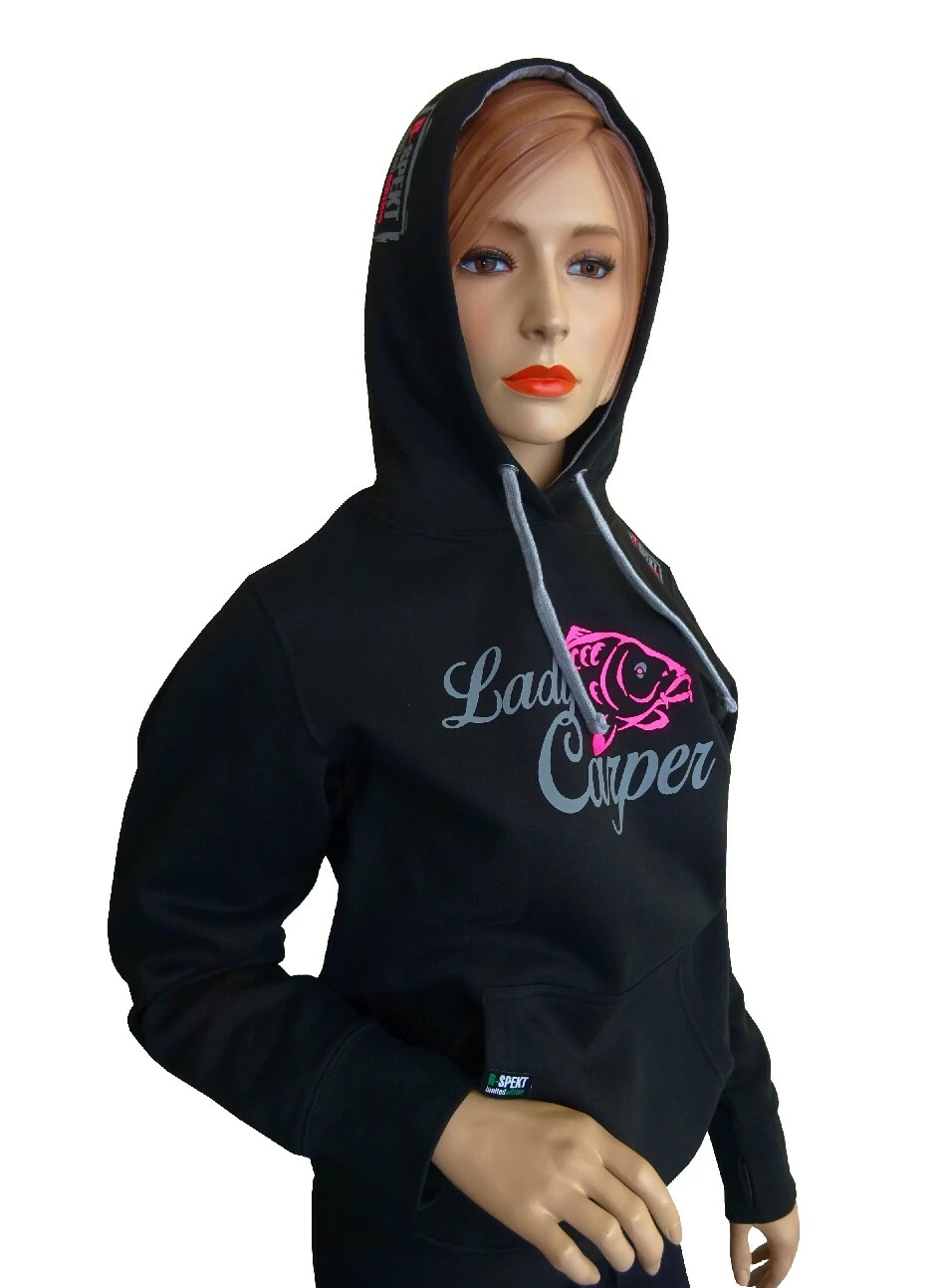 R-SPEKT Mikina s kapucí Lady Carper black