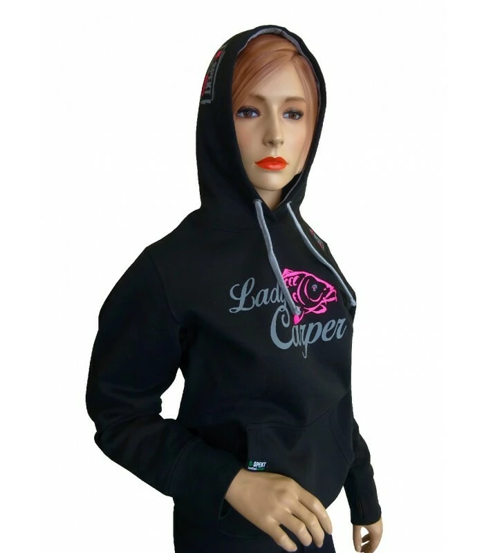 R-SPEKT Mikina s kapucí Lady Carper black