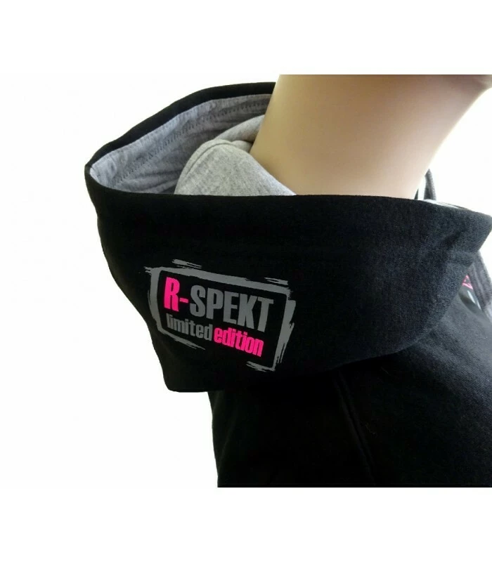 R-SPEKT Mikina s kapucí Lady Carper black