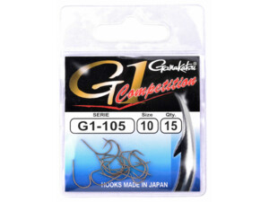 Gamakatsu háčky G1-Competition G1-105 Bronze