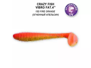 Crazy Fish Vibro Fat 12cm 15D 4ks