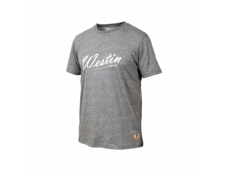 Westin: Tričko Old School T-Shirt Grey Melange