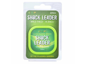 ESP Shock Leader 35lb 0,36mm 25m Hi-viz Fluoro Green