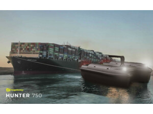 RidgeMonkey Zavážecí loď Hunter 750 Bait Boat VÝPRODEJ