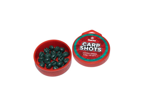 Garda Carp Shots - Carp Shots camou green 0,9g 20ks