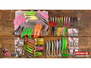 REDBASS Univerzální velká zvýhodněná sada okoun / candát / štika / pstruh "Čeburaška" 2021