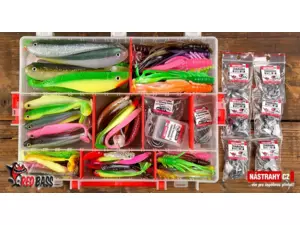 REDBASS Univerzální velká zvýhodněná sada okoun / candát / štika / pstruh "Čeburaška" 2021