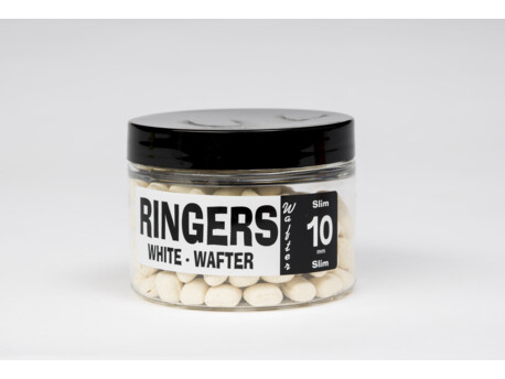 RINGERBAITS LTD Ringers - Slim Chocolate Wafters 10mm bílá 70g