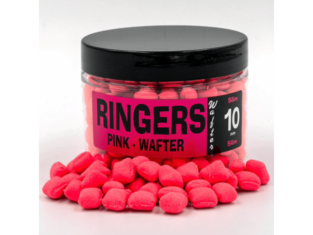 RINGERBAITS LTD Ringers - Slim Chocolate Wafters 10mm růžová 70g
