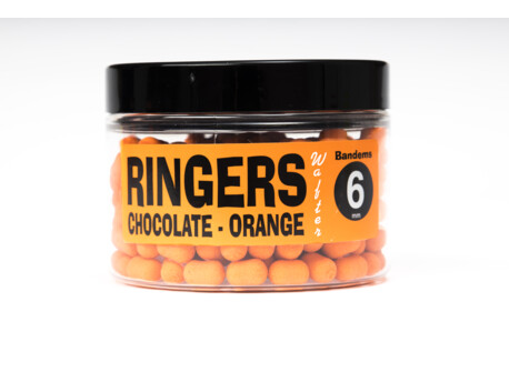 RINGERBAITS LTD Ringers - Chocolate Orange Wafters 6mm 70g Čoko Pomeranč