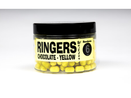 RINGERBAITS LTD Ringers - Chocolate Wafters 6mm žlutá 70g