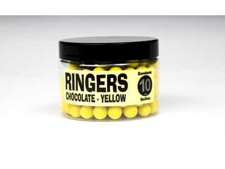 RINGERBAITS LTD Ringers - Chocolate Wafters 10mm žlutá 70g