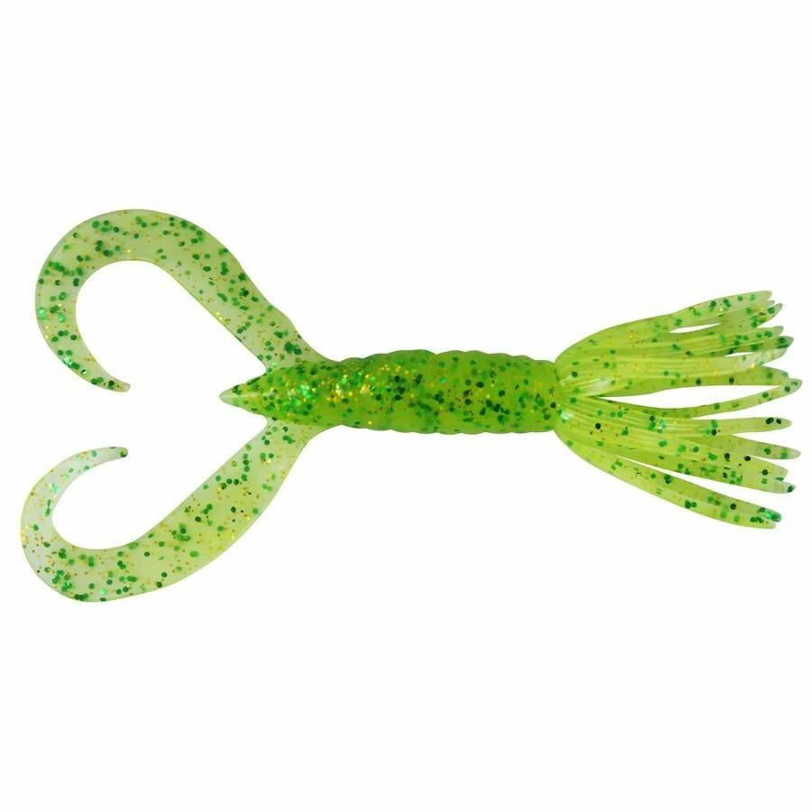 Keitech: Little Spider 2" 5,1cm 1,1g Lime Chartreuse 8ks