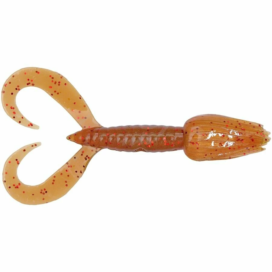 Keitech: Little Spider 2" 5,1cm 1,1g Motoroil Red Flake 8ks