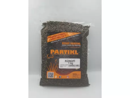 ČESKÝ PARTIKL Konopné semínko vařené