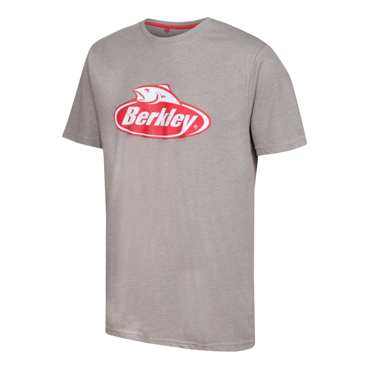 Tričko s krátkým rukávem Berkley T-Shirt Grey 🎣 Na Soutoku