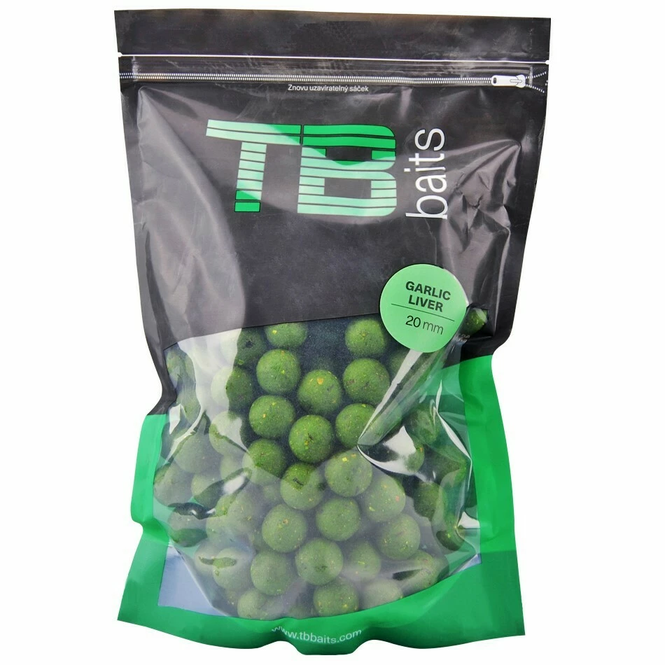 TB Baits Boilie Garlic Liver VÝPRODEJ