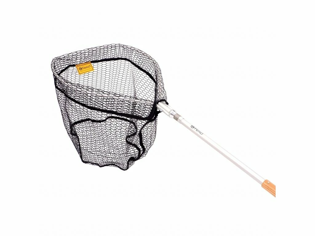 Fencl přívlačový podběrák sklápěcí malý s prémiovou sítí