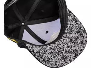 BLACK CAT Kšiltovka černá Cap