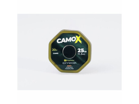 RidgeMonkey: Šňůrka Connexion CamoX Soft Coated Hooklink 20m