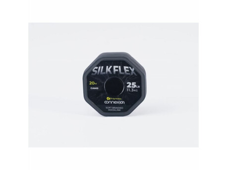 RidgeMonkey: Šňůrka Connexion SilkFlex Soft Braid 25lb 20m